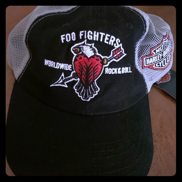foo fighters baseball cap
